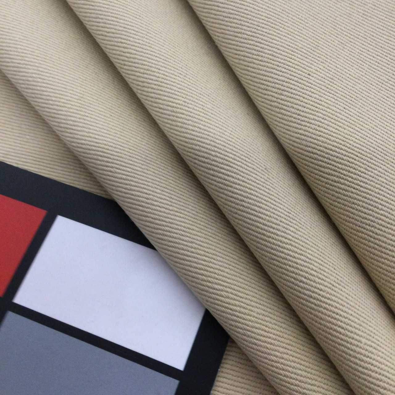 Medium Brown, Cotton Twill Fabric, 8 oz., Apparel / Slipcovers / Bedding, 54 Wide