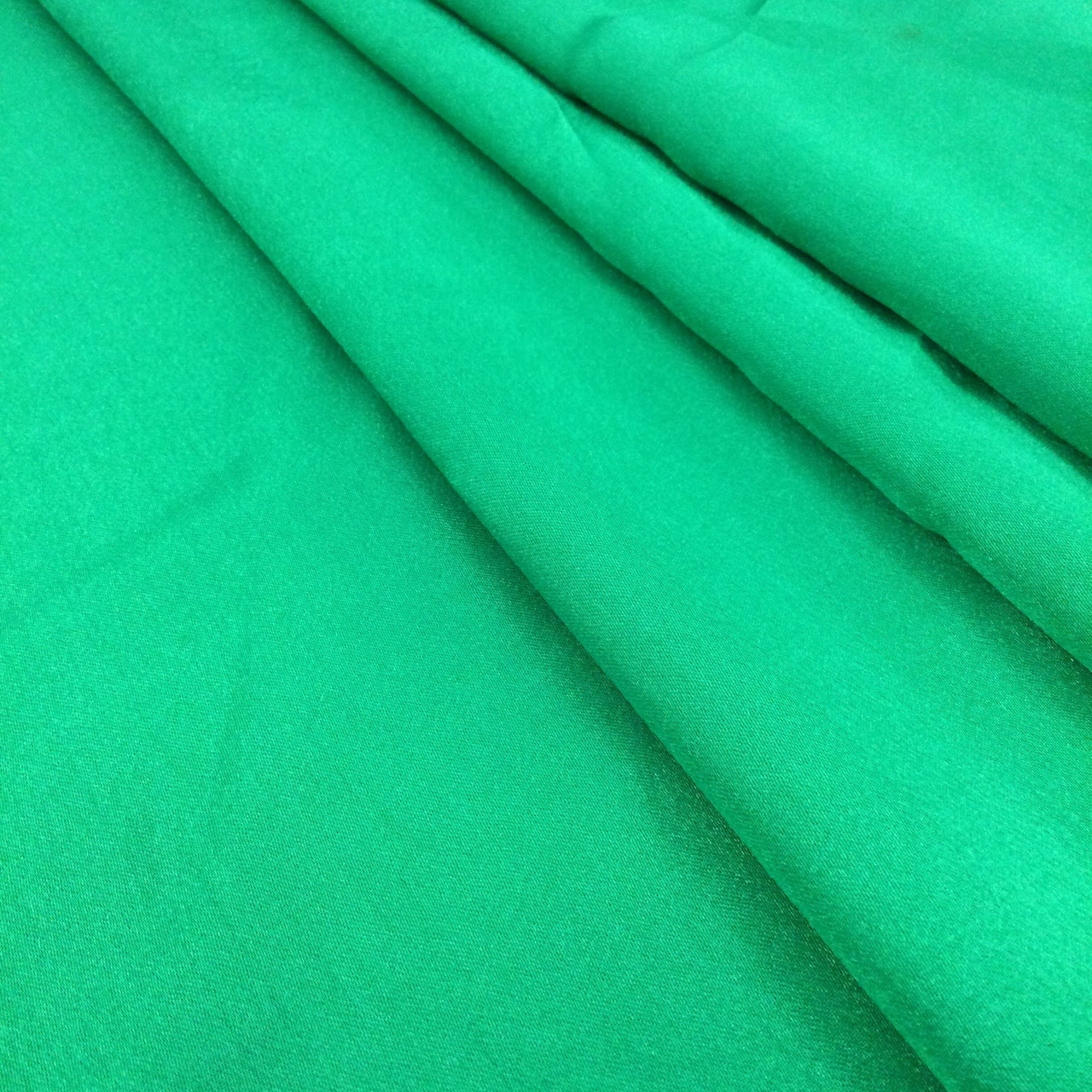 SOLID SATIN FABRIC - LIME GREEN - 60 WIDTH - SOLD BTY 