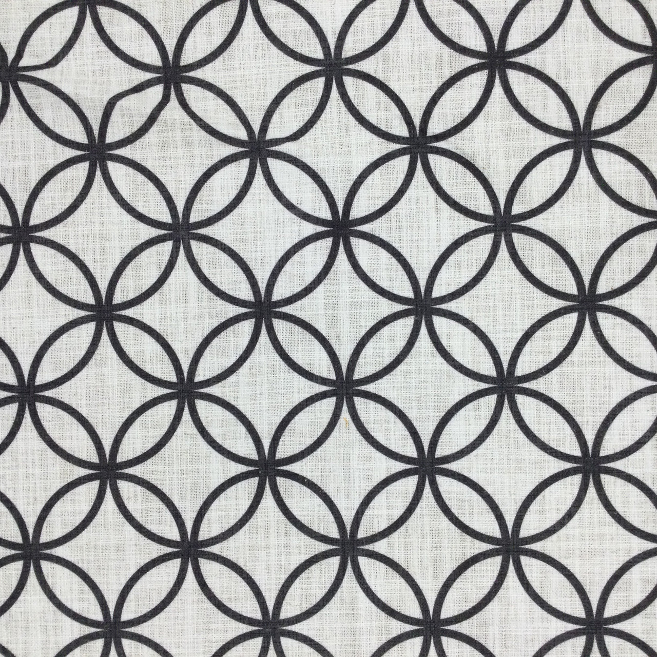 Black & White Grid Fabric 3285 – Fabrics4Fashion