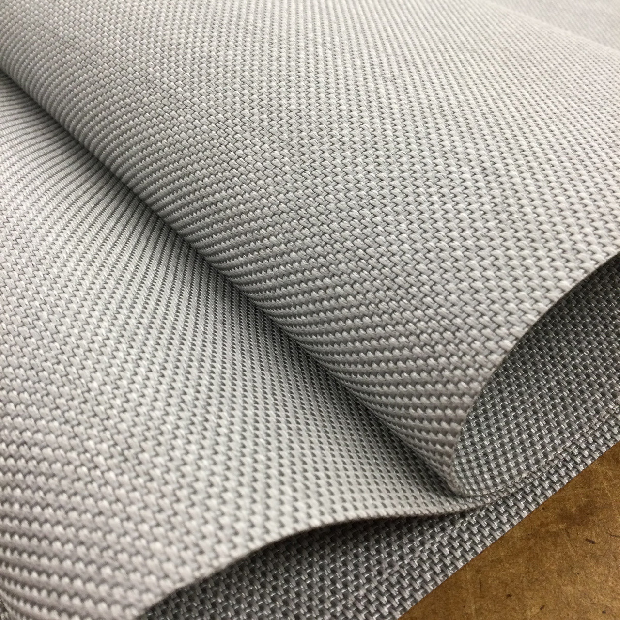 Outdoor Vinyl Mesh Fabric, Dark Silver Grey, Water Friendly, Sling Chair  Upholstery, 56 Wide