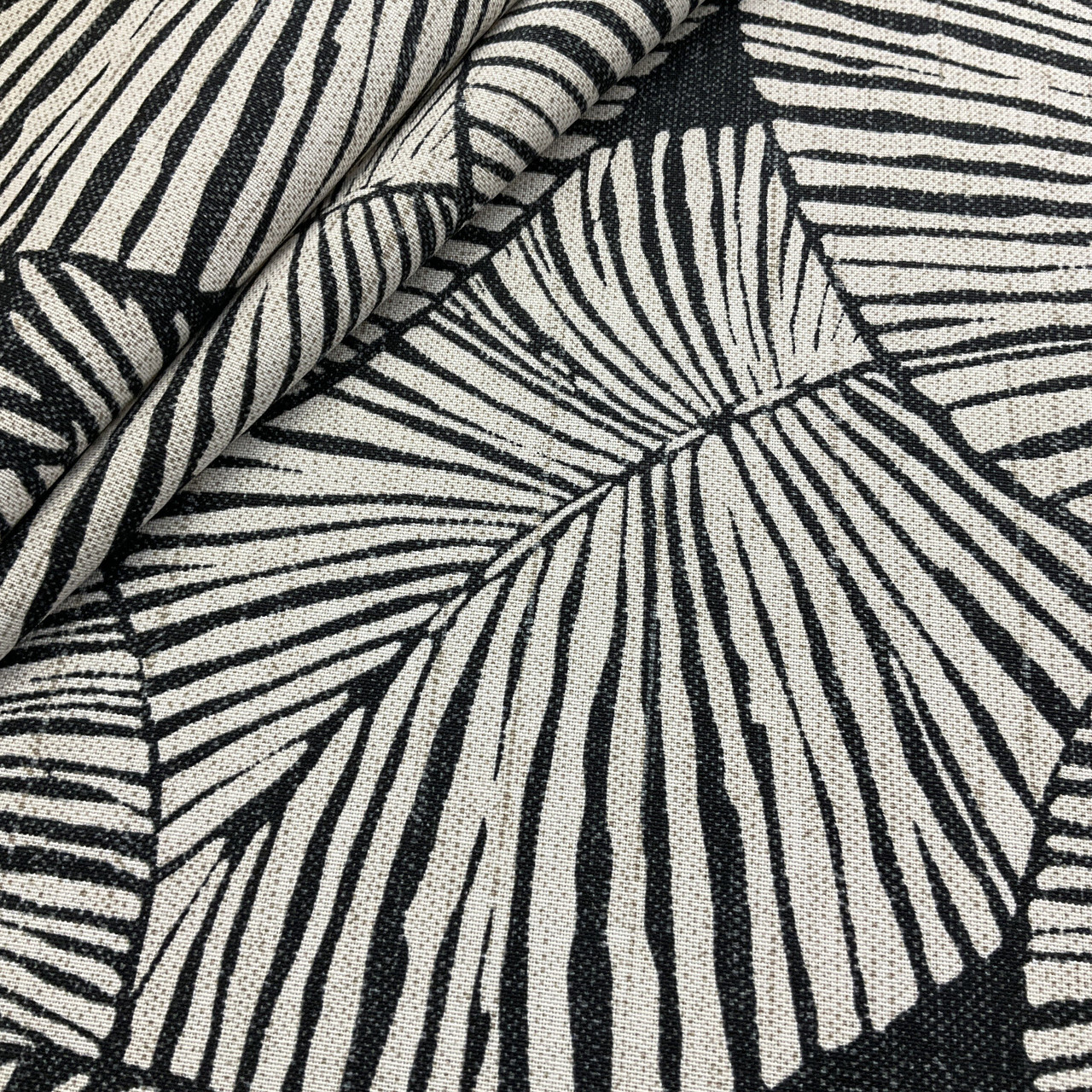 Richloom Black Cowhide Home Décor Fabric
