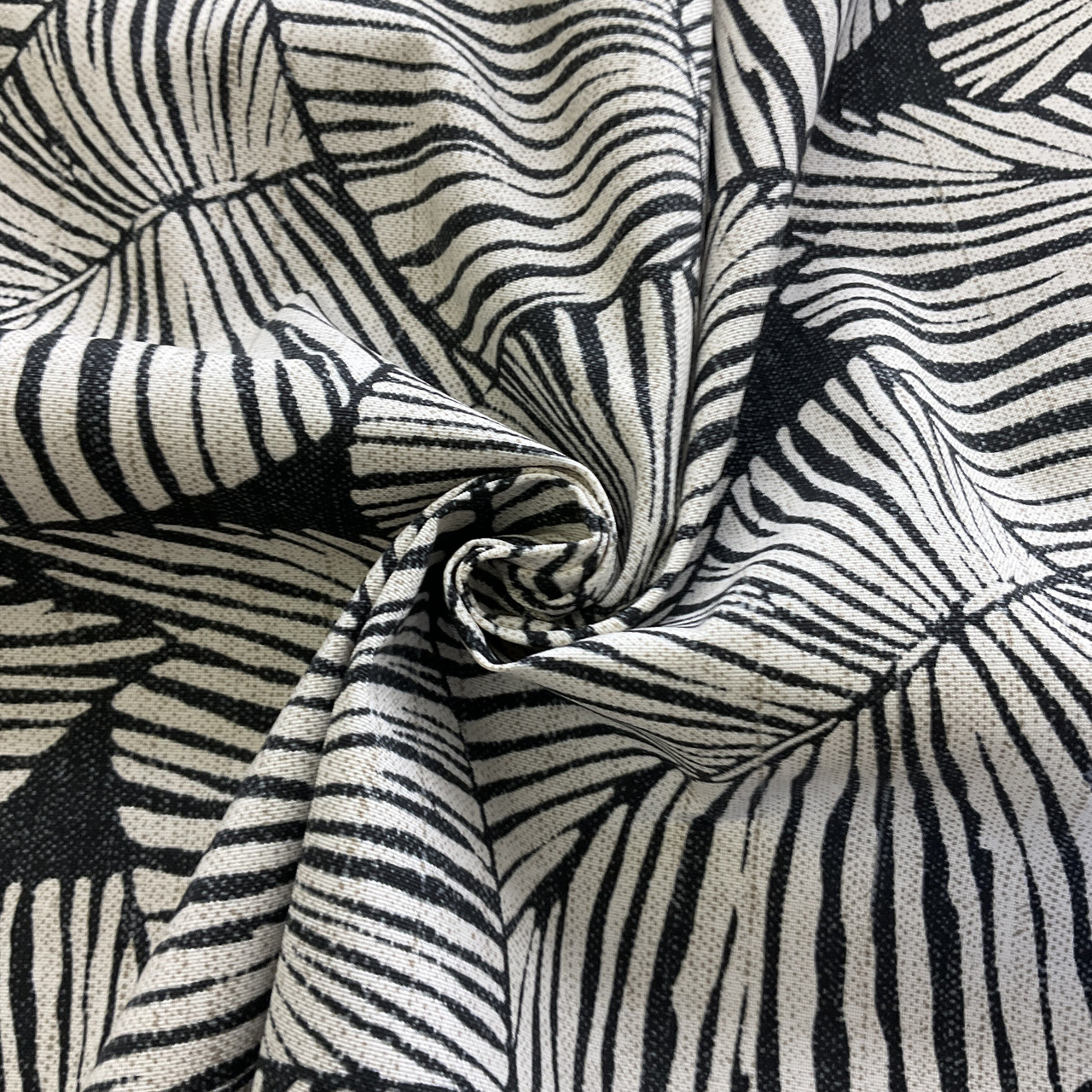 Bella Black Fabric by the Yard - PoshBin