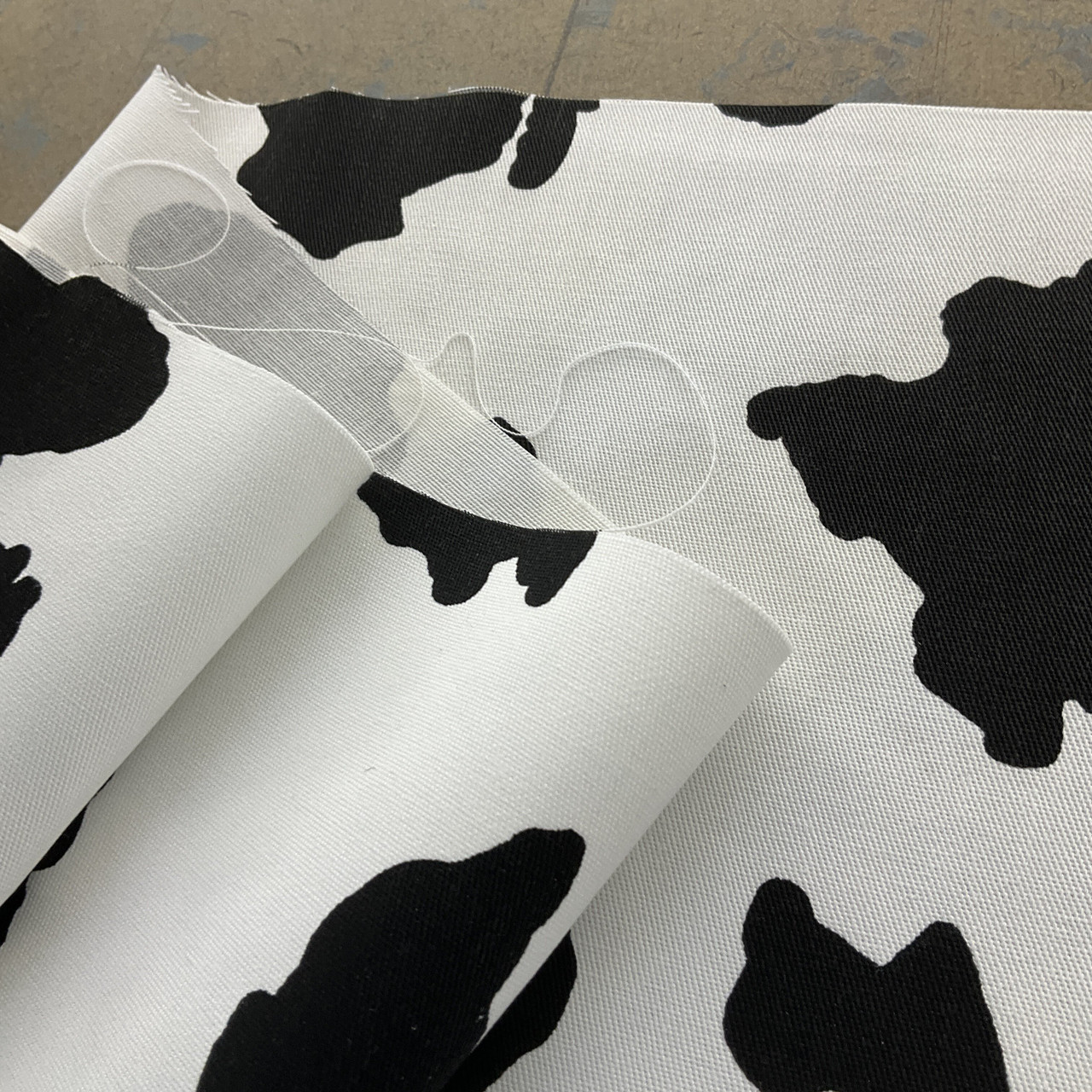 Black Polyester Cotton Twill Fabric - Twill Fabric by the Yard