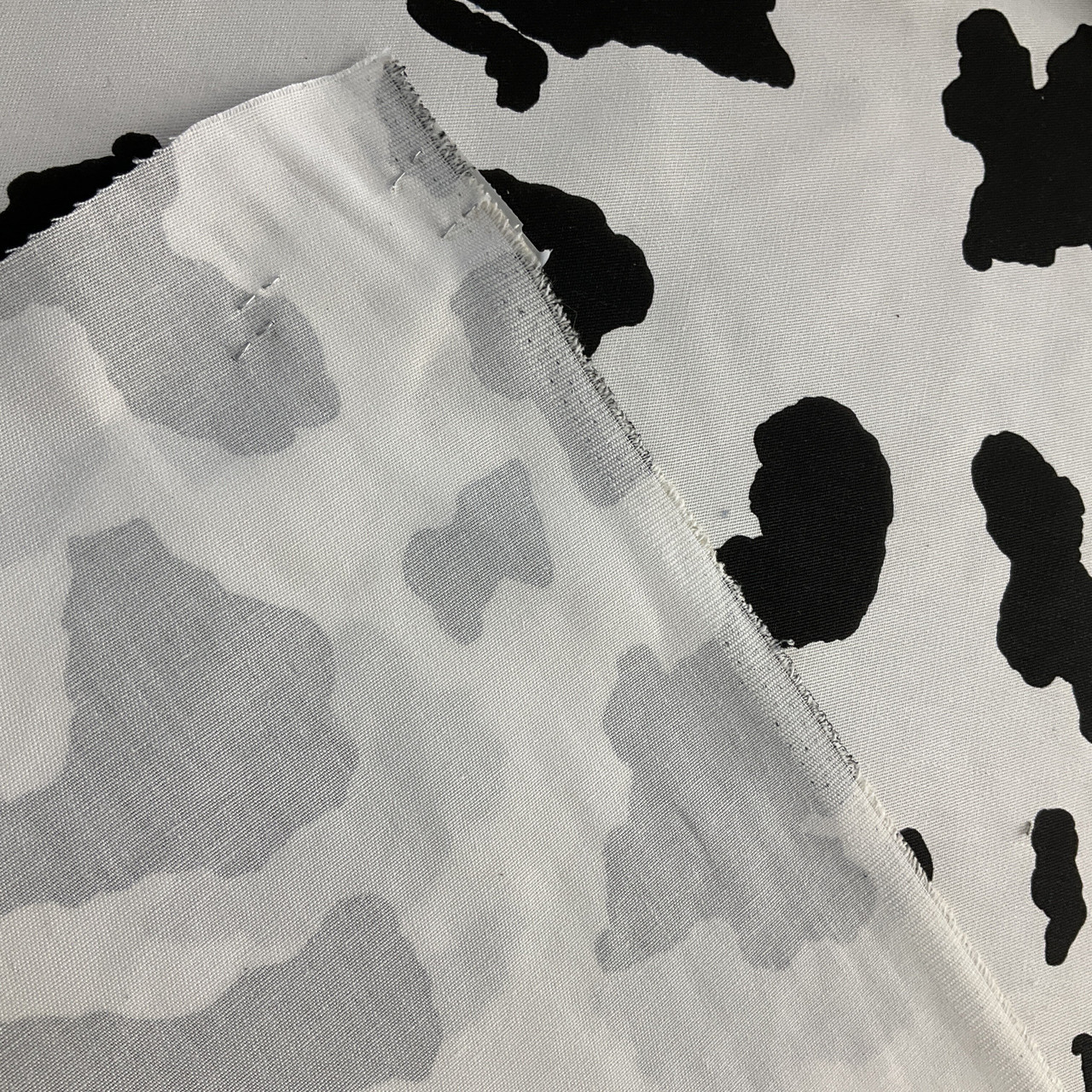 Black & White Cowhide Fabric, Animal Fabric, 100% Cotton, Duck Cloth, Home  Accents Fabric, Fabric by the yard, Accessories Fabric