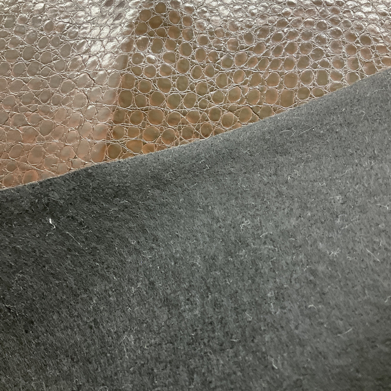 Faux Leather Crocodile Brown | Very Heavyweight Faux Leather Fabric | Home  Decor Fabric | 54 Wide