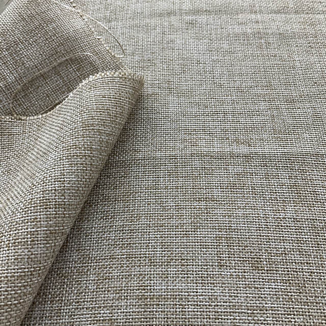 Vintage Poly Burlap Wheat, Medium Weight Burlap Fabric, Home Decor Fabric