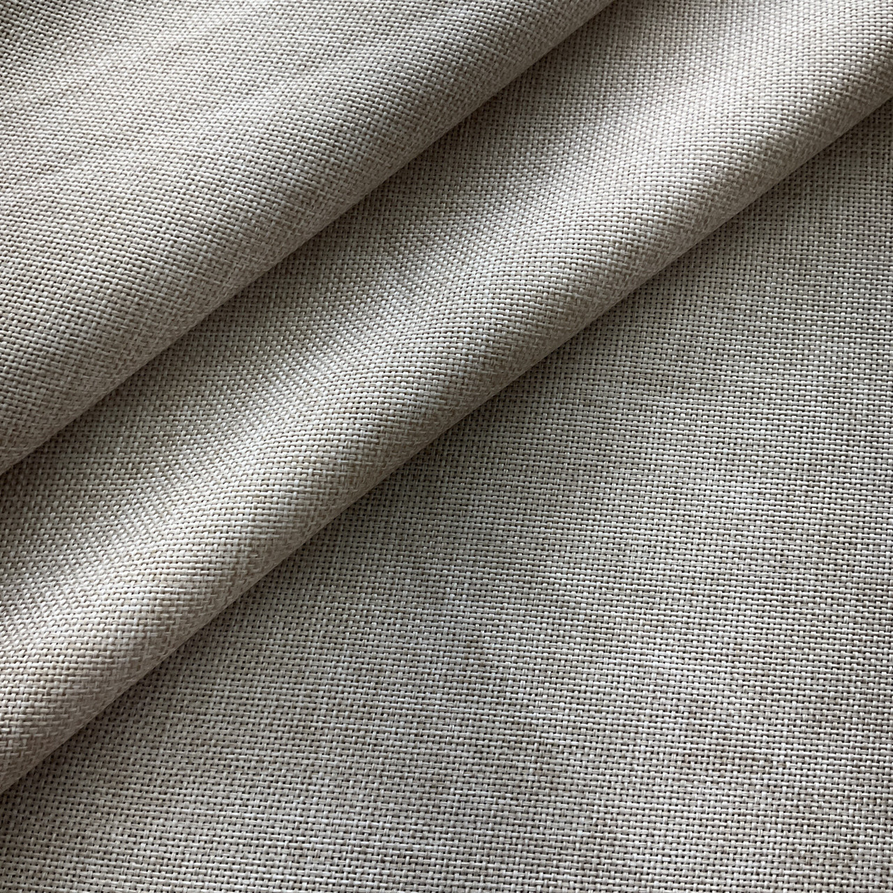 Vintage Poly Burlap Khaki | Medium Weight Burlap Fabric | Home Decor Fabric  | 58 Wide
