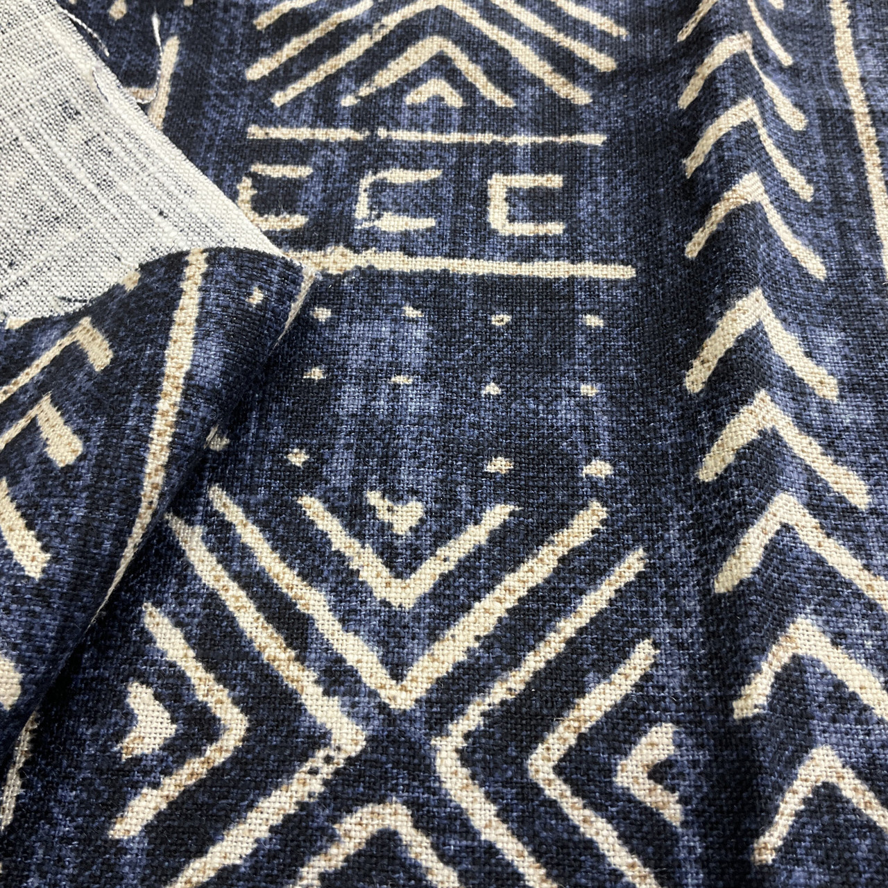 Large Mali mud cloth fabric [07335] 