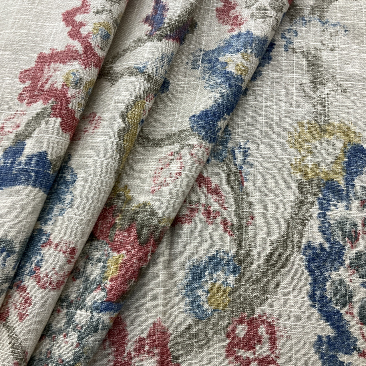 P Kaufmann Renato Floral Duck Linen | Heavyweight Linen, Duck