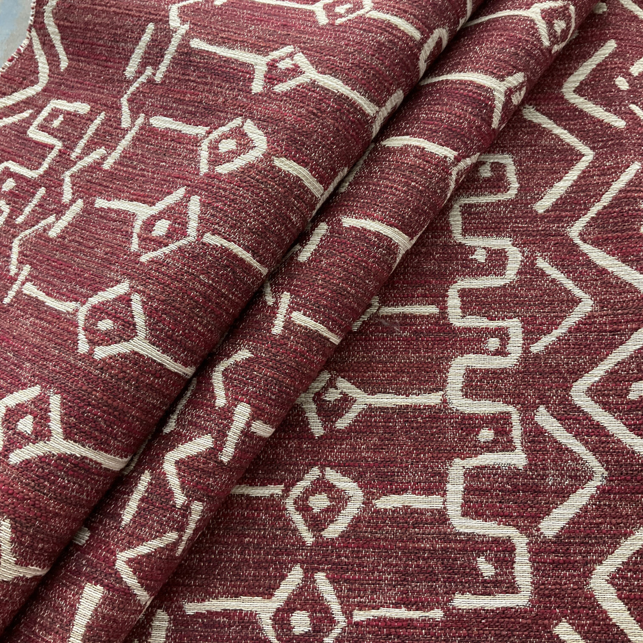 Boho Upholstery Fabric by the yard / Home Decor Fabric / Desert Upholstery  Fabric / Heavy weight fabric / Indigo Mudcloth Fabric