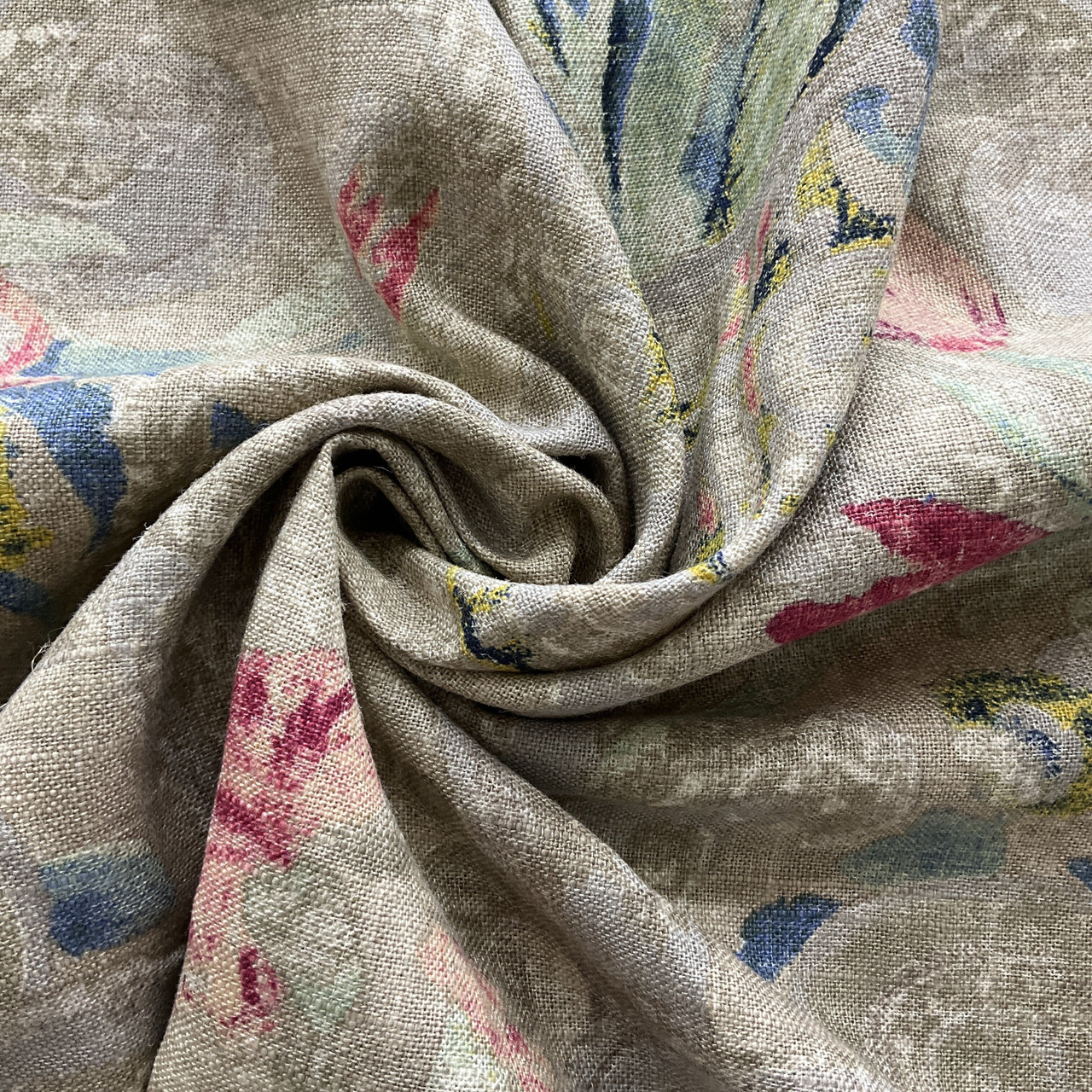 Waverly Volterra Giardino Medium Weight Linen Fabric Home Decor Waverly Volterra Giardino Medium Weight Linen Fabric Home Decor