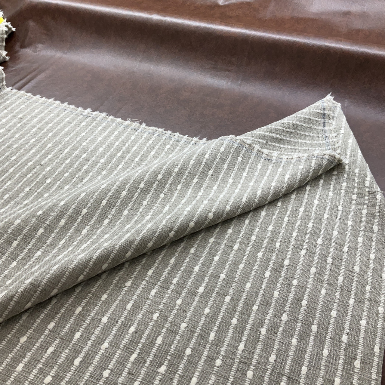 P Kaufmann Deja Vu Basketweave Zinc | Medium/Heavyweight