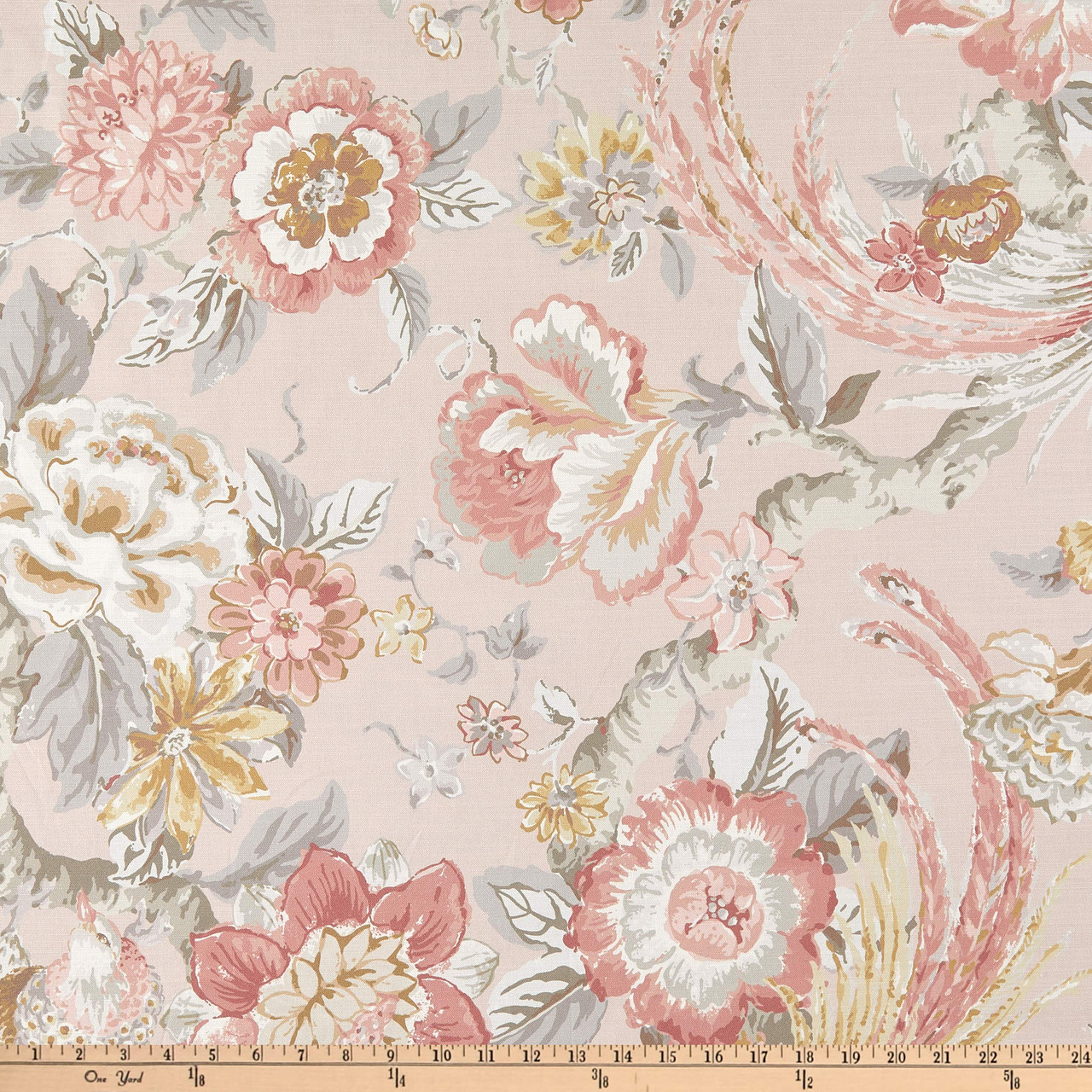 P Kaufmann Valentina Slub Duck Blush | Medium Weight Duck Fabric