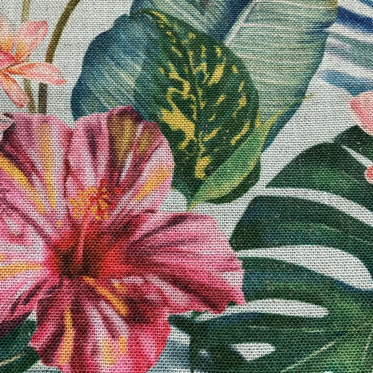 Claridge Textile Faux Silk Flower Embroidery Fabric By The Yard