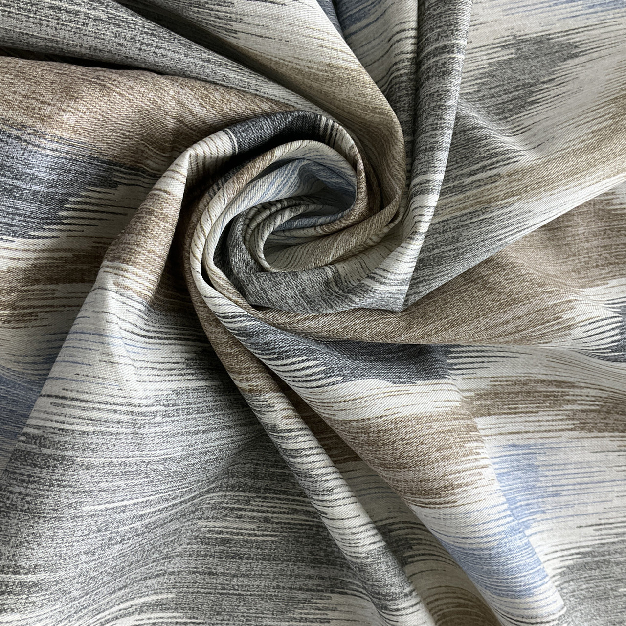 PKL Studio Bergama Ikat Twill Stone | Lightweight Twill Fabric | Home ...