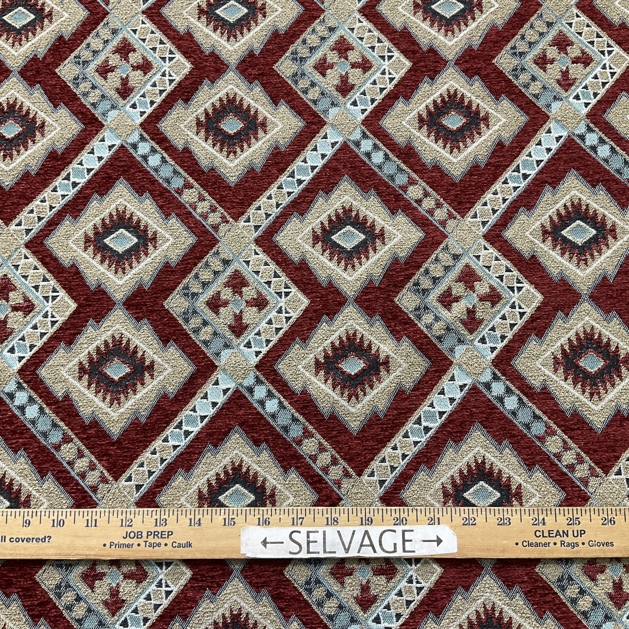 Arizona Chenille Jacquard Cinnabar | Very Heavyweight