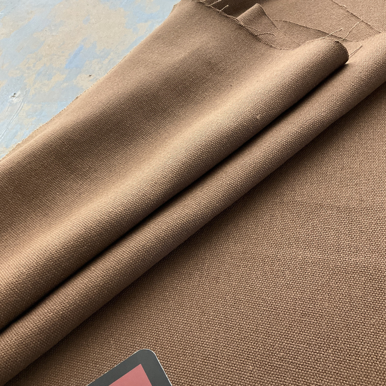 16 Oz Waxed Canvas Fabric, Hand Waxed Cotton Canvas Fabric, Waxed Duck Canvas  Fabric, Waterproof Canvas Fabric, Sold by the Half Yard 