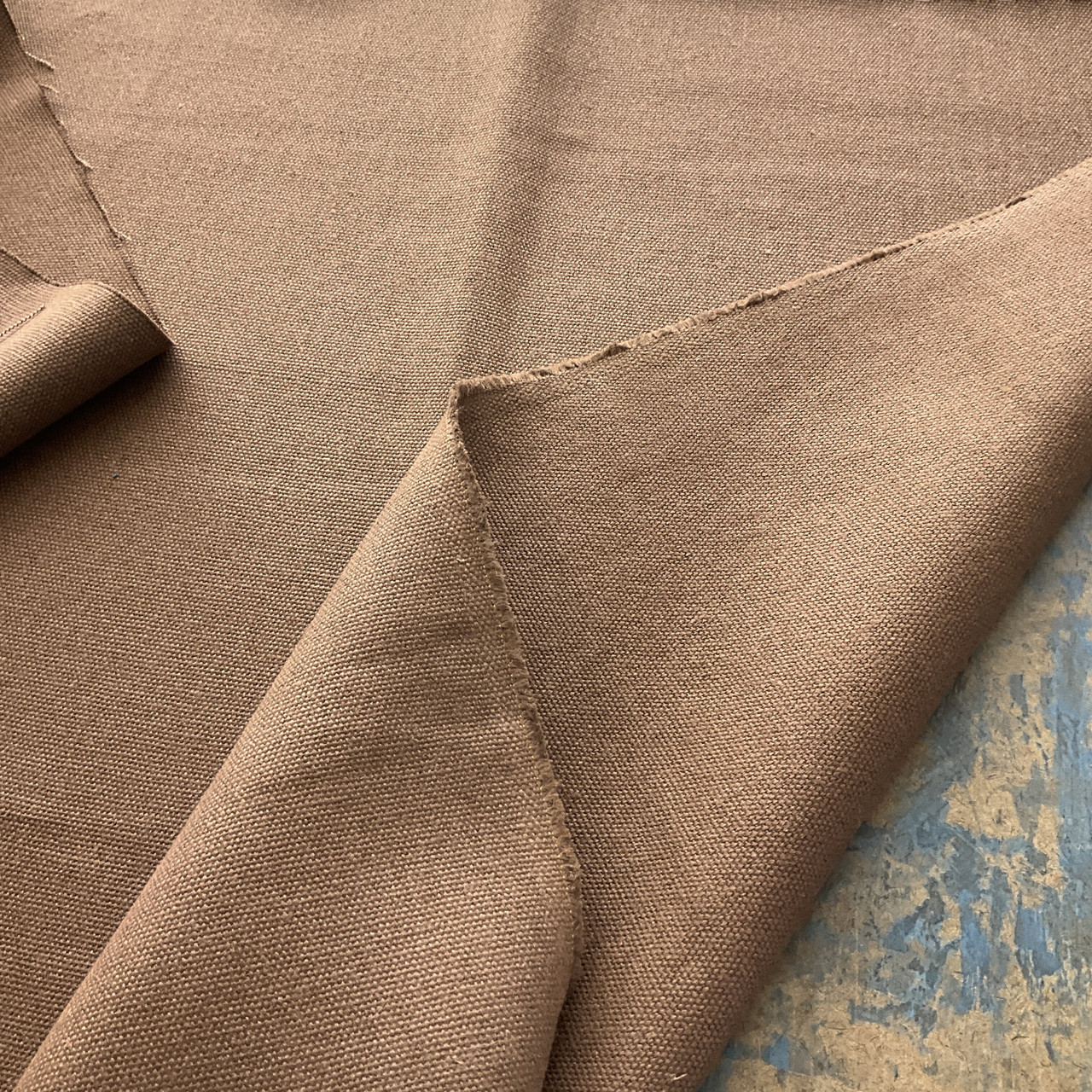 Home Essentials Chocolate Cotton Canvas Fabric (2 Yards Min.) - Cotton Canvas Fabric - Fabric