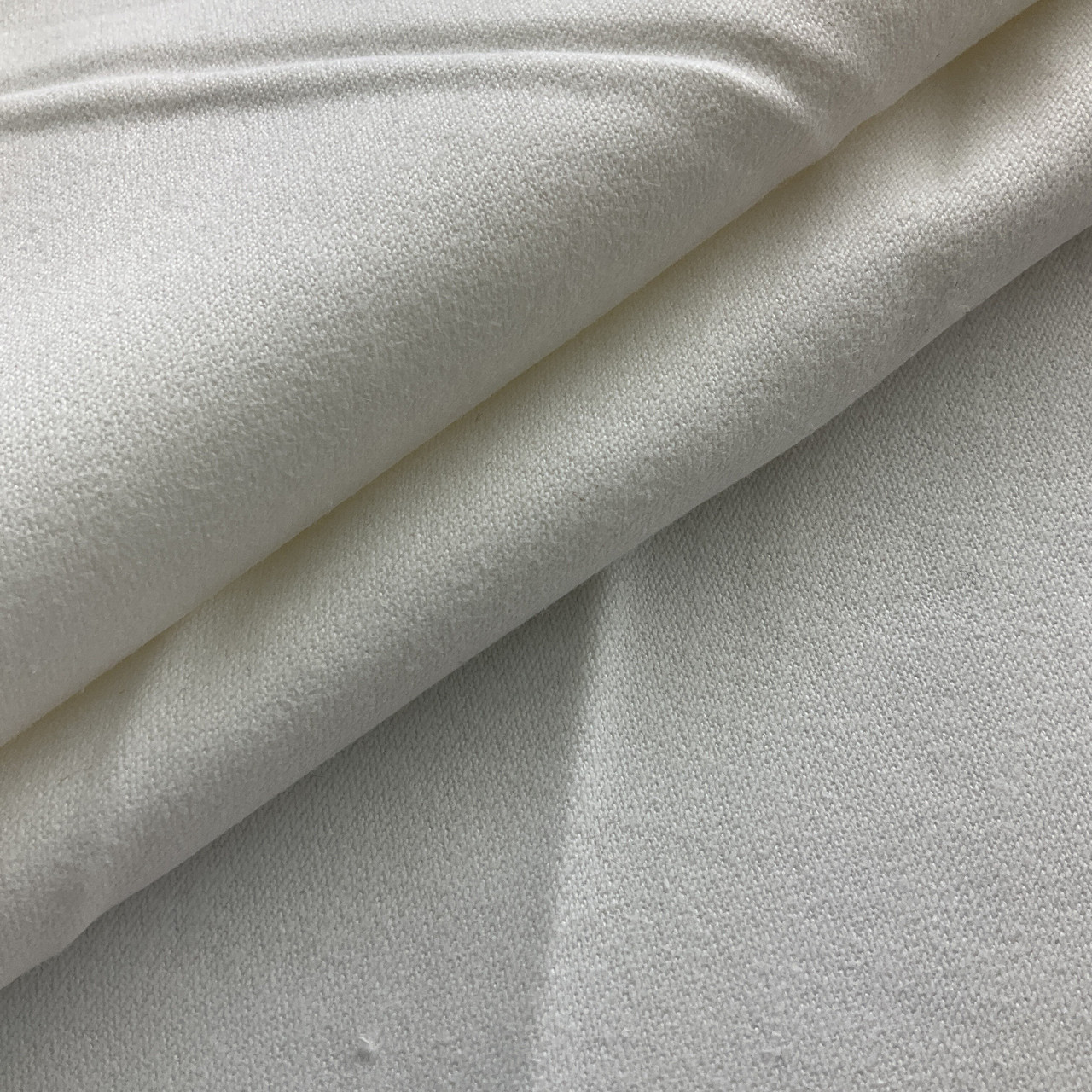 Organic Cotton, Flannel Fabric, 60 Wide, Sold by The Yard - White
