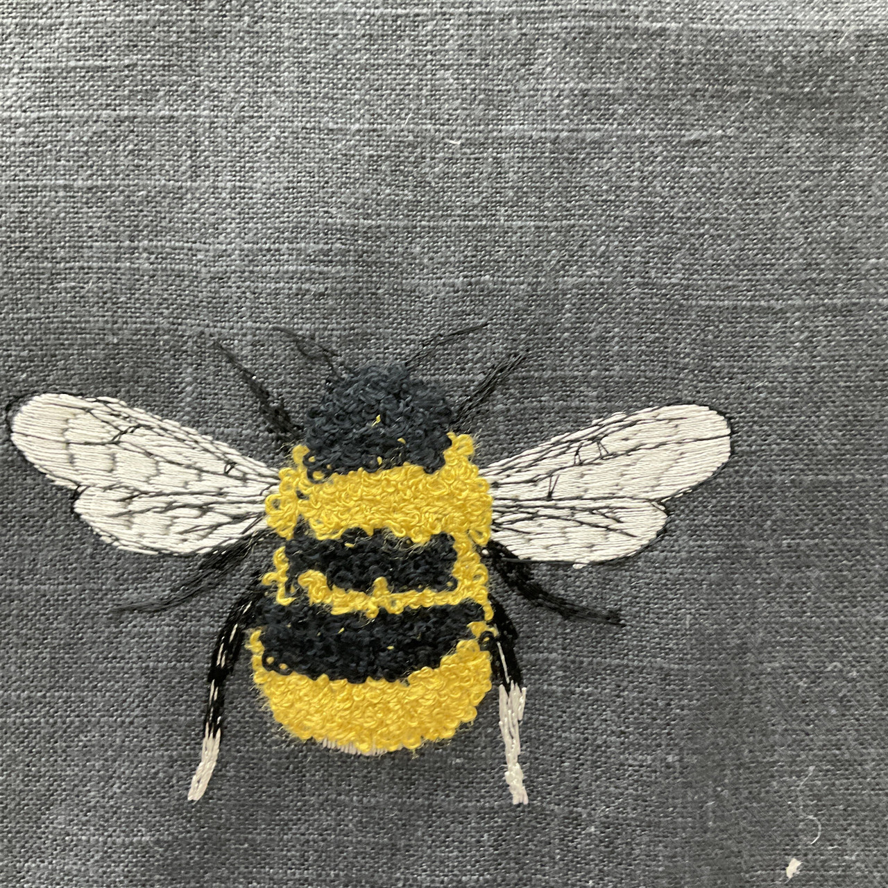 Bee Happy Black Clamshell by Andover Fabrics Sold by the Yard Cut  Continuous in Stock Ships Today -  Ireland