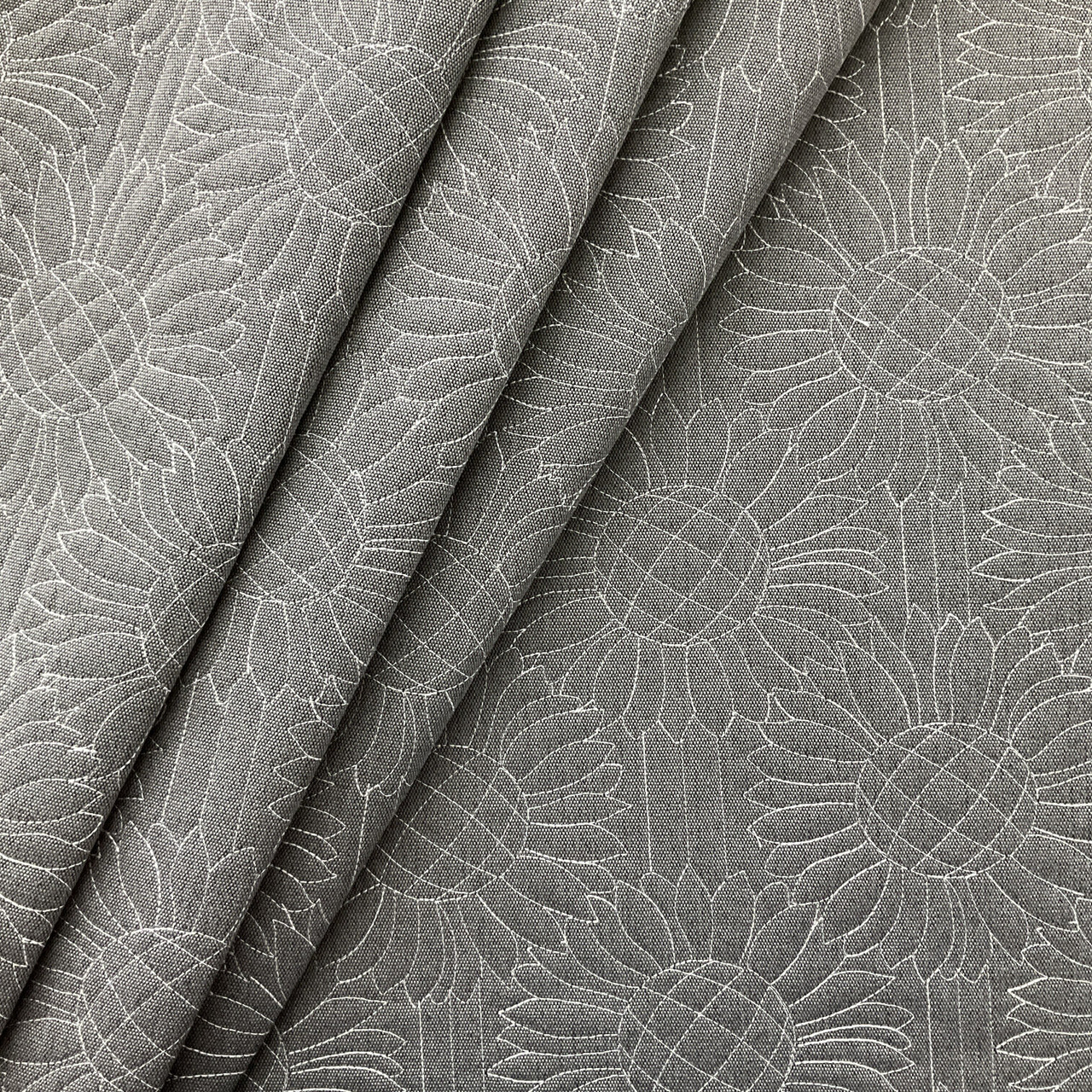 NEWPORT CHARCOAL FABRIC SAMPLE  PREMIUM COLLECTION – decorista.au