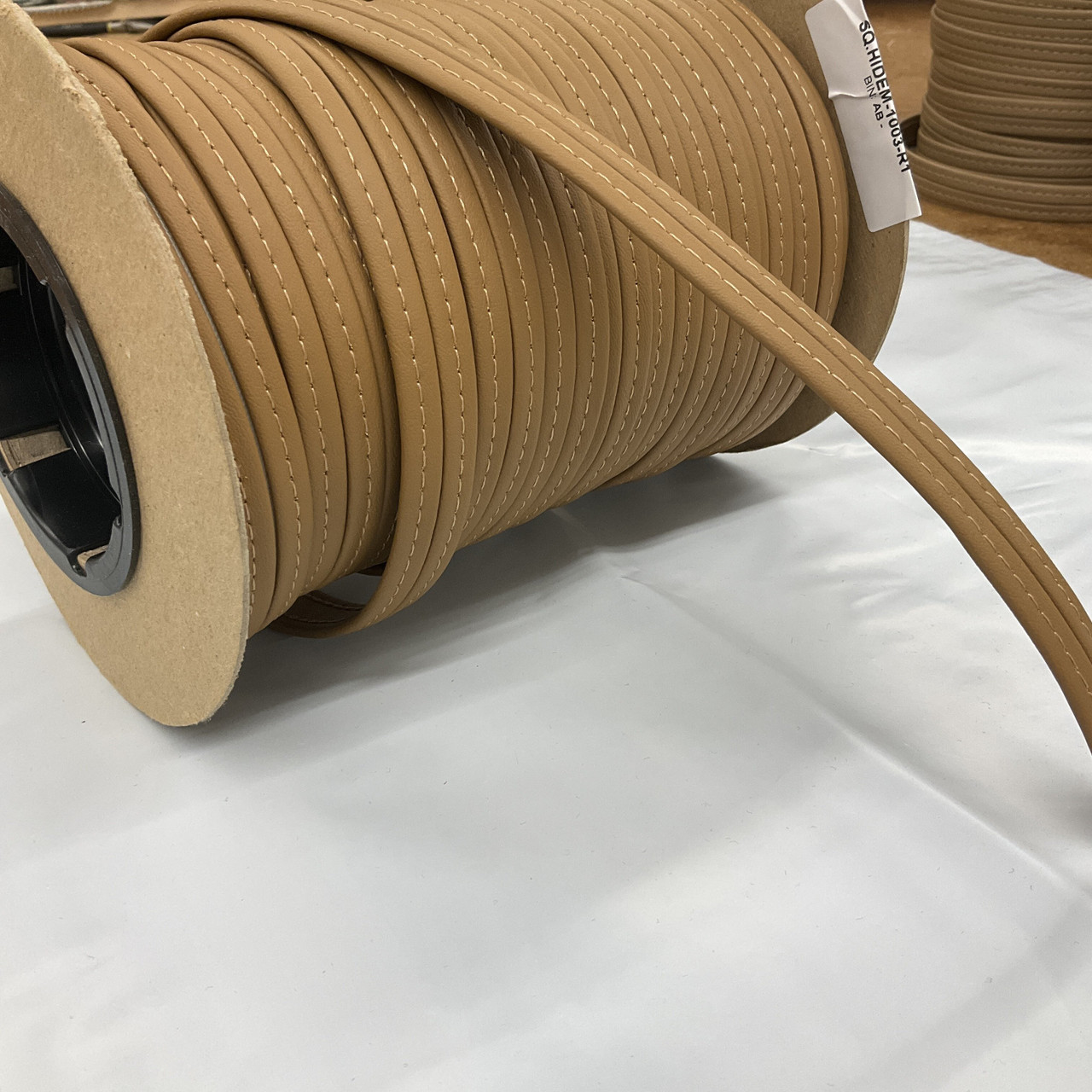 Hidem Satchel Light Brown Hidem Gimp | Marine Vinyl Upholstery Trim | 5/8 ...