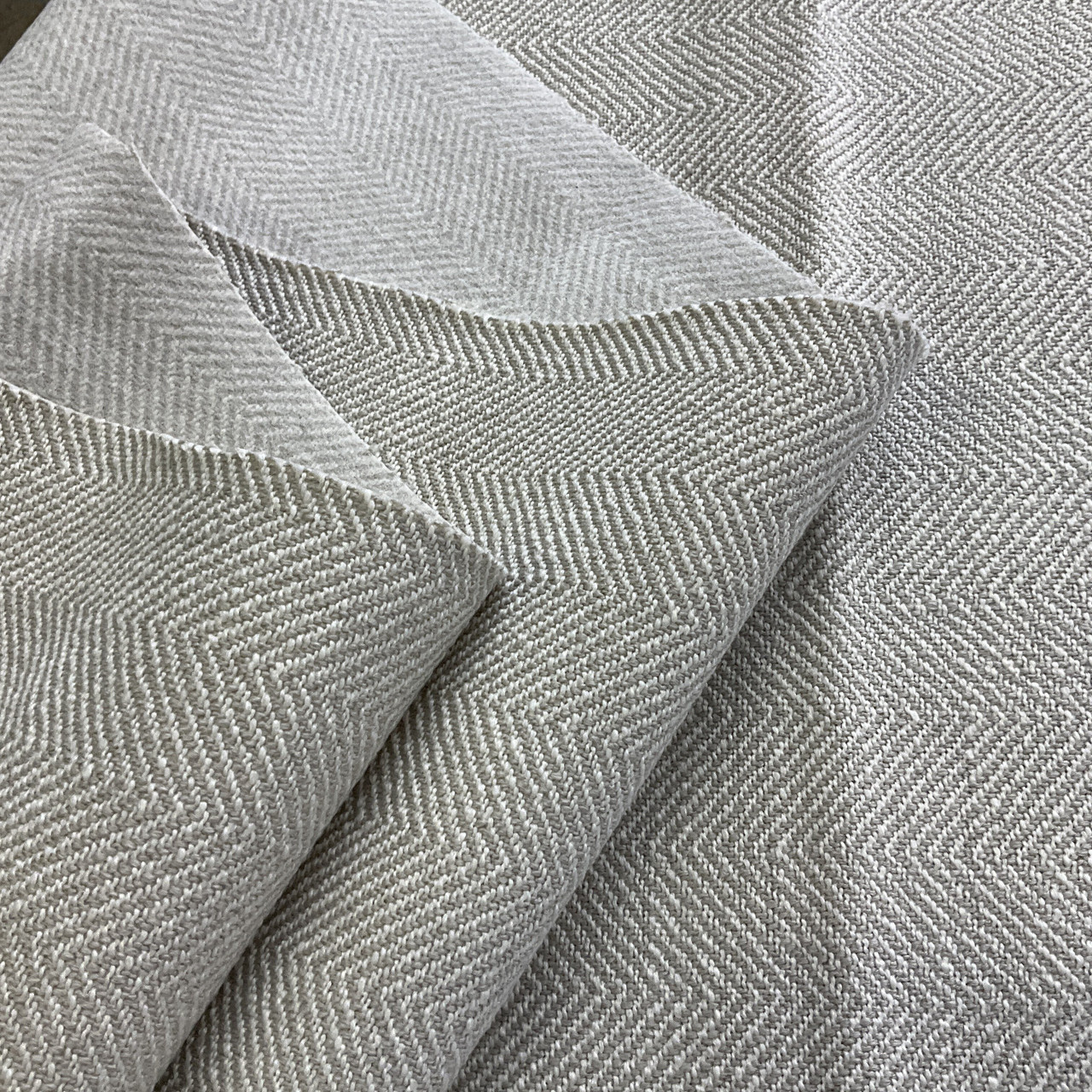 1.13 Yards Baylor Solid Woven Upholstery Fabric in Sandstone