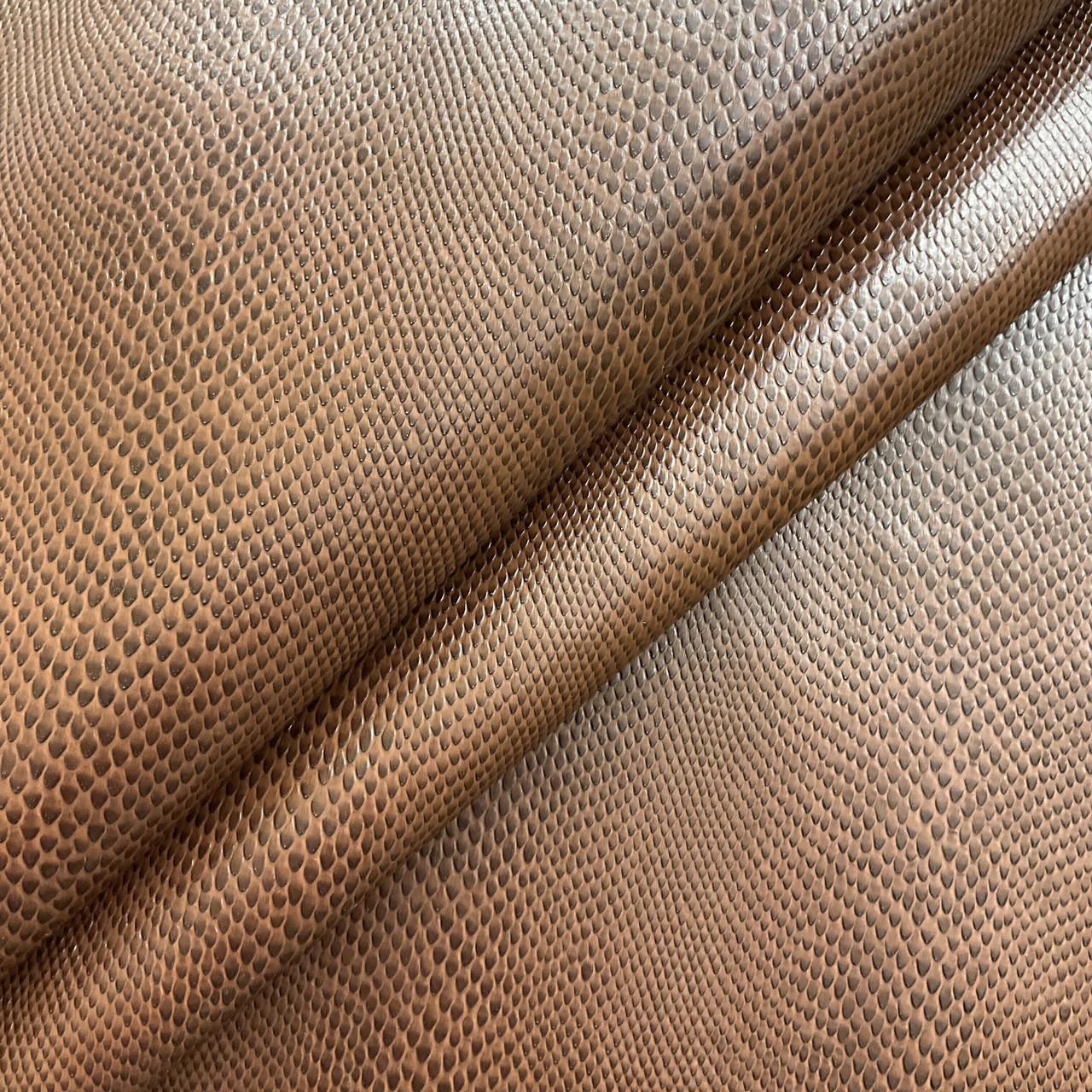 Faux Leather Vinyl Upholstery Fabric By The Yard - 54 Inches Wide, For DIY Projects