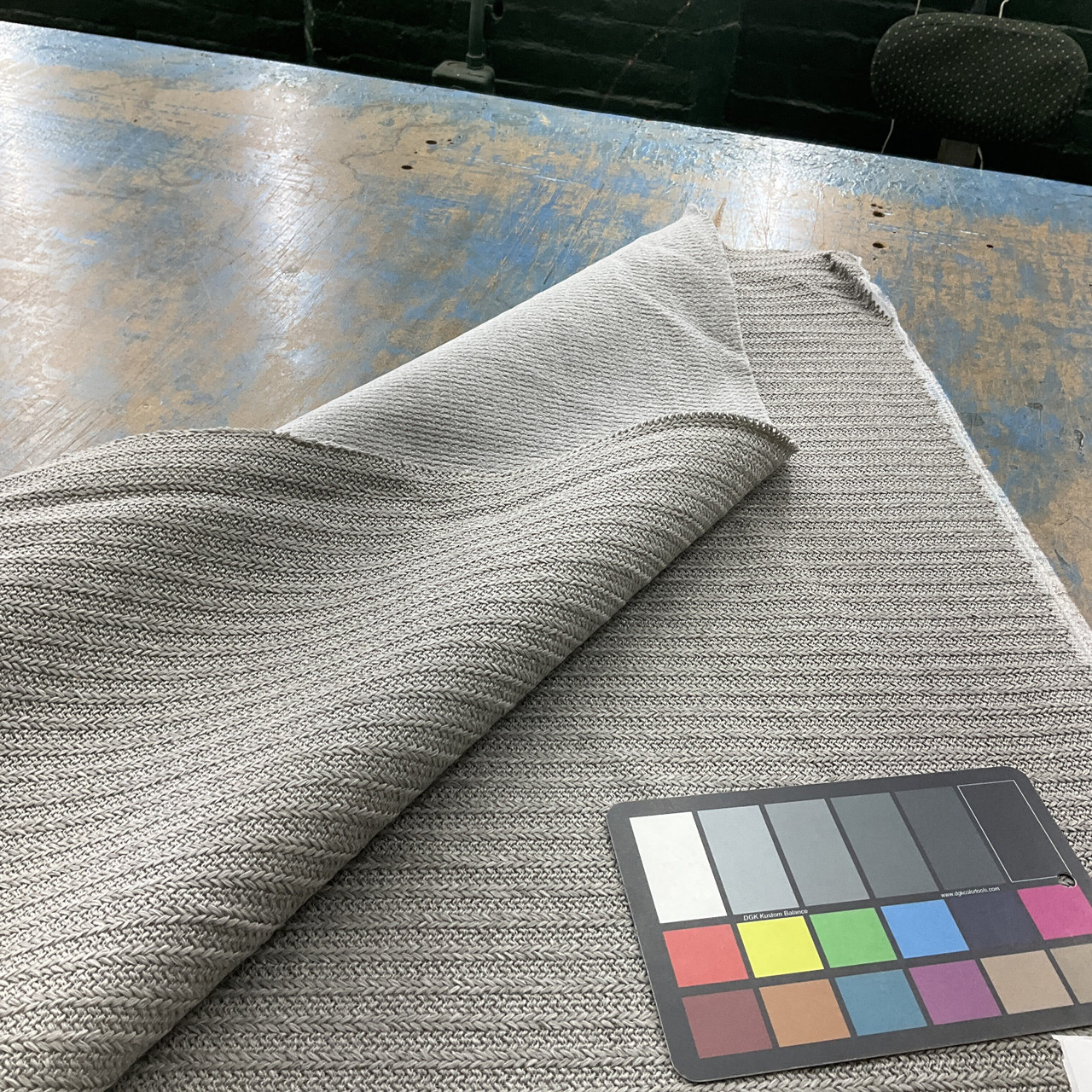 Pismo in Dolphin Grey | Outdoor Upholstery Fabric | Braided