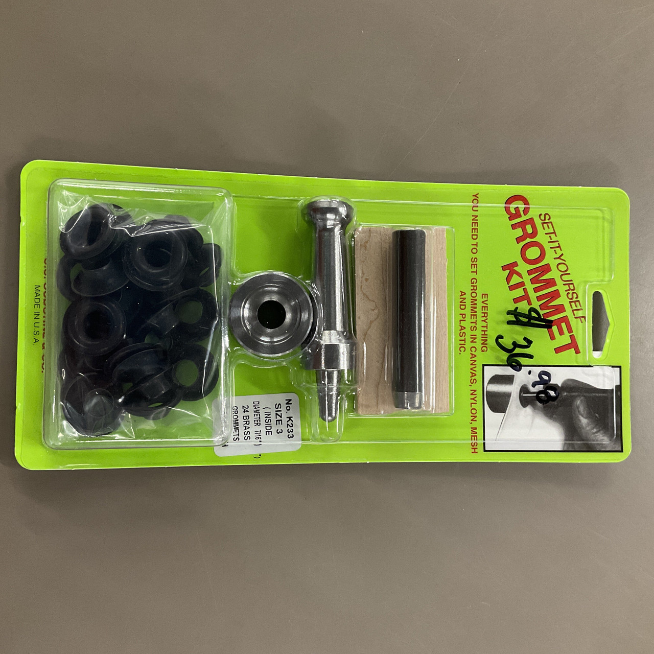 C.S. Osborn Set-It-Yourself Grommet Kits