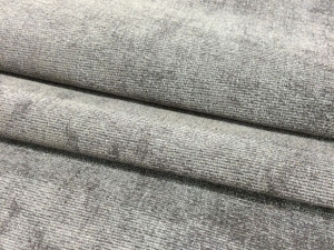 Gray Velvet Upholstery
