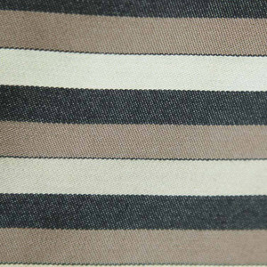 Three Shades of Brown 1/2" Stripe Upholstery Drapery Fabric By The Yard 54 Inch