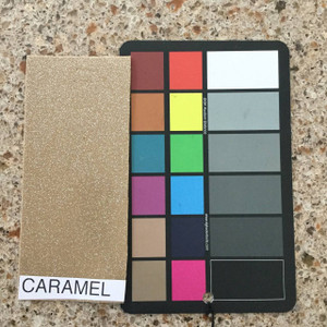 Caramel High Gloss Glitter + Sparkle Vinyl Upholstery Fabric By The Yard 54"W