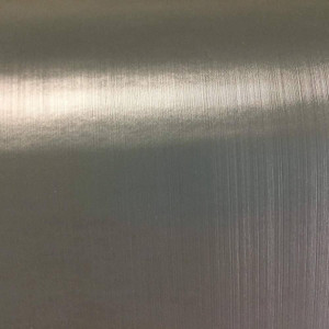 Light Silvery Blue Strie Upholstery Vinyl Fabric | Smooth & Lightly Metallic