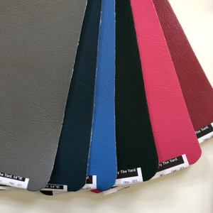 Grey Upholstery Vinyl Fabric Sold By The Yard.   54"W.