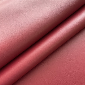 Raspberry Upholstery Vinyl Fabric Sold By The Yard.   54"W.
