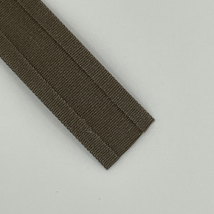 Taupe | 1 Inch Double Edge Folded Sunbrella Fabric Binding  | 1" x BTY | Taupe