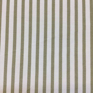 Tan and Ivory Vertical Striped Drapery / Upholstery Fabric | 54" | By the Yard