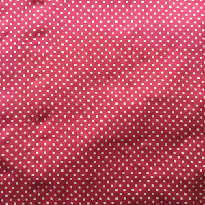 Petite Polka Dots in Pink and White Home Decor Fabric | 54" Wide | By the Yard