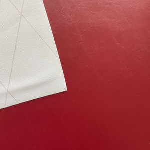 Crimson Red Marine Vinyl Fabric | ISL-9161 | Spradling Softside ISLANDER | Upholstery Vinyl for Boats / Automotive / Commercial Seating | 54"W | BTY