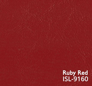 Ruby Red Marine Vinyl Fabric | ISL-9160 | Spradling Softside ISLANDER | Upholstery Vinyl for Boats / Automotive / Commercial Seating | 54"W | BTY