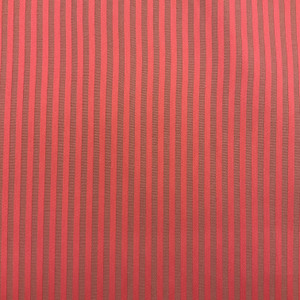Elegant Stripes in Fiesta Red Upholstery Fabric | By Stroheim | 54" Wide | BTY