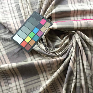 Pink, Green, Taupe Plaid | Upholstery and Drapery Fabric | 54 Wide | By the Yard