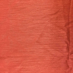 Textured Wavy Stitching in Brick Red | Drapery / Upholstery Fabric | 56 W | BTY