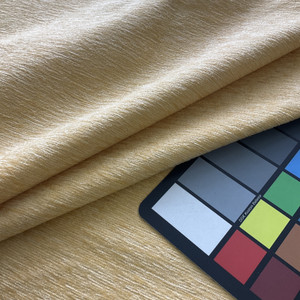 Butter Yellow Low Pile Chenille Upholstery Fabric | 58 W | By the Yard | Durable