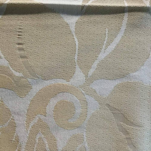 Golden Yellow Floral Brocade | Drapery / Slipcover Fabric | 58 W | By the Yard