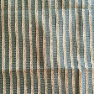 Gold and Green Stripes | Upholstery / Drapery Fabric | 54 Wide | By the Yard