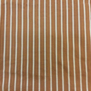 Brown and Beige Textured Stripe | Upholstery / Slipcover Fabric | 57 Wide | BTY