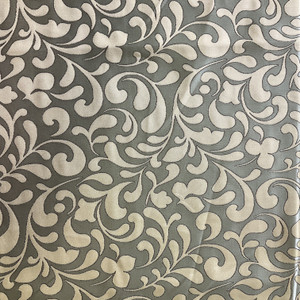 Green Leaf Flourishes | Drapery / Slipcover Fabric | 56 Wide | By the Yard