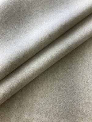 Mottled Natural Beige  | Pebbles Velvet Upholstery Fabric | 54 Wide | BTY